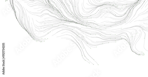 Abstract artwork featuring ...