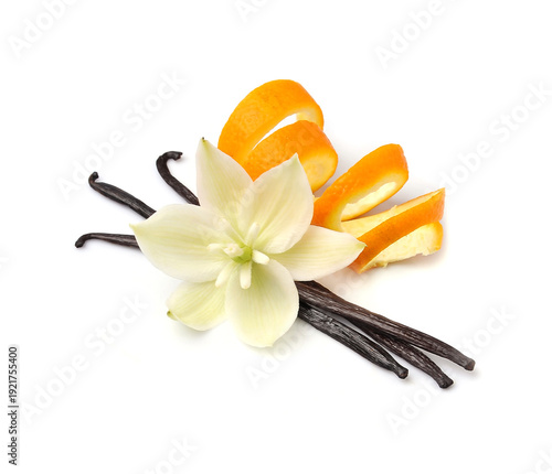 Vanilla stick with flower