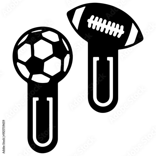 Sports balls icon set. Vector illustration.