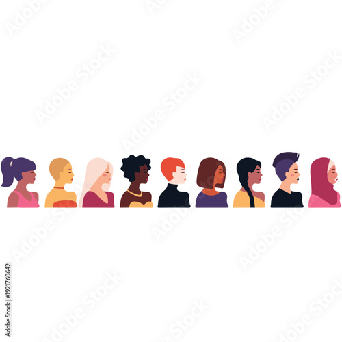 Diverse People Illustration – Unity and Inclusion