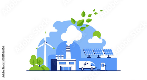 Transition to Green Energy: Sustainable Solutions with Solar, Wind Power, EV Charging & Eco-Friendly Initiatives for a Cleaner Environment