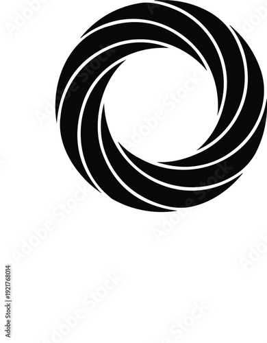 Round Rope Frame Vector Illustration – Decorative Circular Border