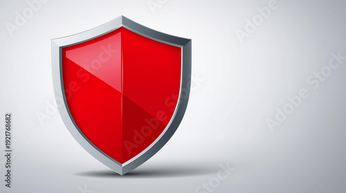 Stop bullying red shield sign symbol vector illustration graphic icon isolated on white background for school safety awareness campaign design element, with copy space Free Download Stop bullying red shield sign symbol vector illustration graphic icon isolated on white background for school safety awareness campaign design element, with copy space - GFXLoad