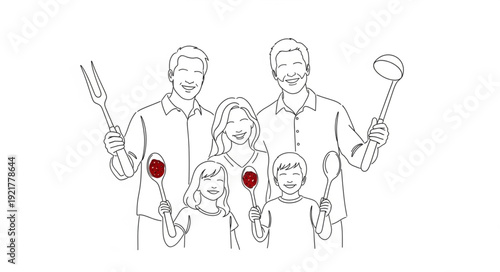 Three Musicians Playing Instruments Together.