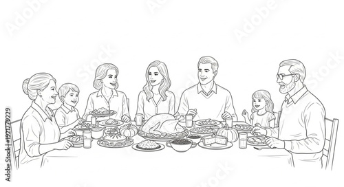 The Last Supper Scene Illustration.