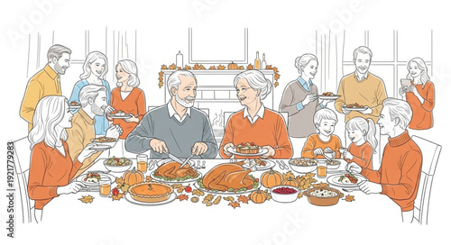 The Last Supper Christian Artwork Illustration.