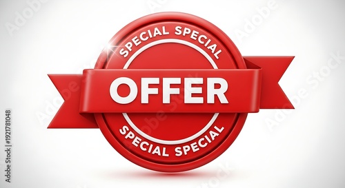 Best choice red sale badge with 100 percent guarantee and best price discount label icon for business offer and quality seal illustration