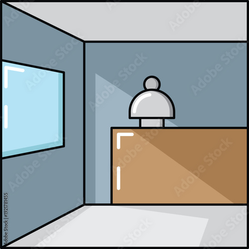 design Lobby illustration icon
