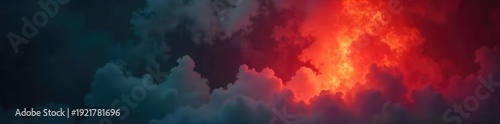 Intriguing image of a shadowy, steamy scene Mysterious heat radiating from an unseen source, creating an aura of suspense and intense warmth , intense, hidden, darkness