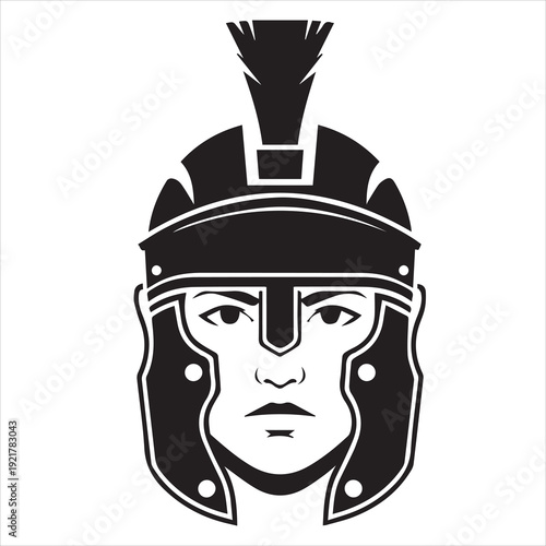 Ancient Warrior Portraits – A Collection of Black and White Vector Art Icons. Ancient warriors and historical heroines from various civilizations are illustrated in a black and white vector line art