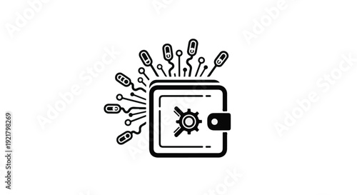 cybersecurity threat virus protection concept