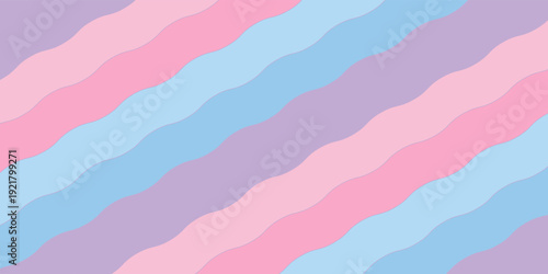 colorful zig zag papercut background design