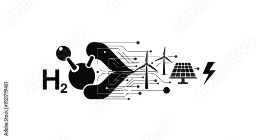 Sustainable energy hydrogen fuel cell concept