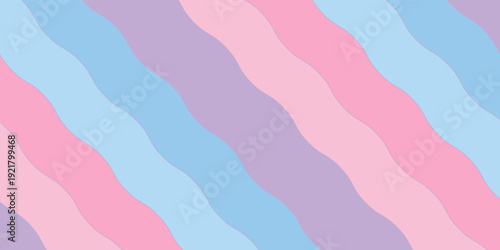 colorful zig zag papercut background design