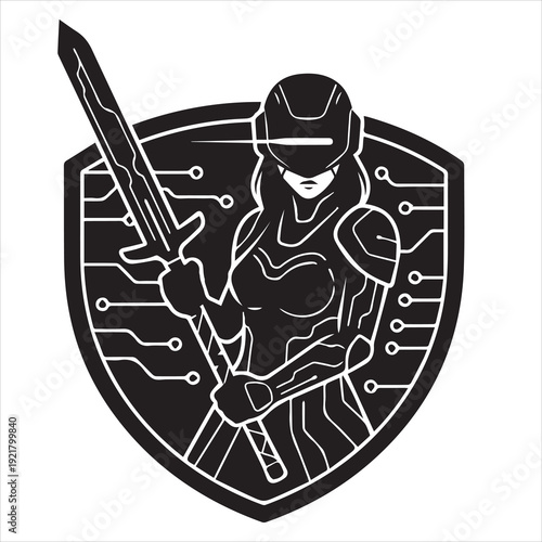 Ancient Warrior Portraits – A Collection of Black and White Vector Art Icons. Ancient warriors and historical heroines from various civilizations are illustrated in a black and white vector line art