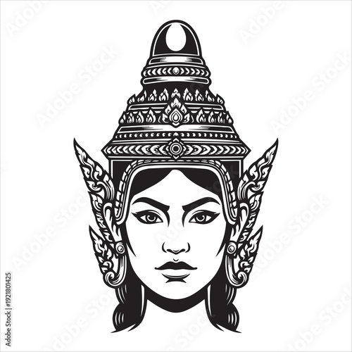 Ancient Warrior Portraits – A Black and White Vector Art Icons. Ancient warriors and historical heroines from various civilizations are illustrated in a black and white vector line art s