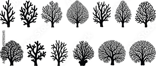 Jagged mountain range silhouettes, snow‑capped alpine peak vector artwork, landscape graphics, rustic nature clipart, adventure emblem set, stylized mountain scenery illustration design