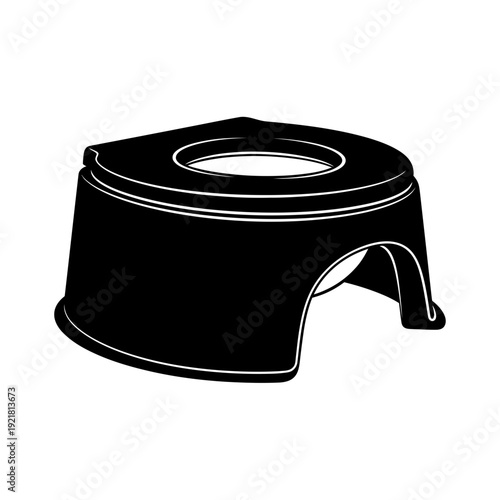 Raised Toilet Seat Elevated Height Silhouette for Bathroom Safety and Mobility Aid