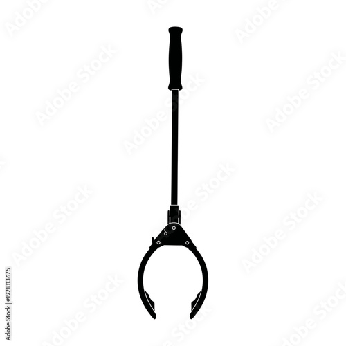 Reaching Tool Grabber Silhouette for Daily Living Aid and Accessibility Assistance