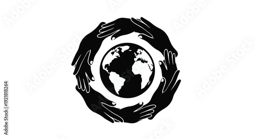 Earth in hands, eco friendly, save the planet