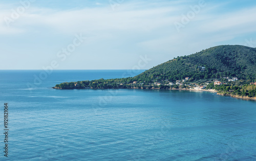 Ogliastro Marina village, from Cilento Coast, Italy.