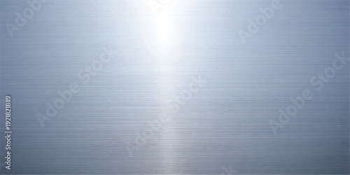 Abstract Blue Brushed Metal Texture Background with Horizontal Motion Blur Lines and Modern Industrial Steel Surface Design Variation 