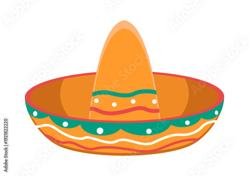 Sombrero hat for Cinco de Mayo, Mexico's national holiday