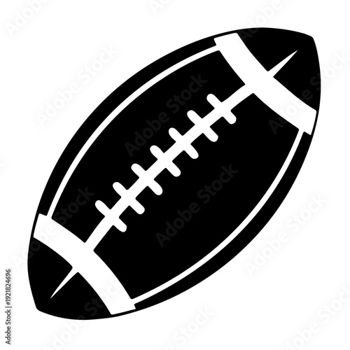 Soccer Ball Icon vector, Black silhouette icon vector
