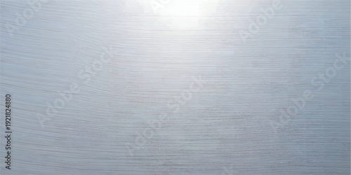 Brushed metal texture with vertical reflections and subtle scratches, cool toned background
