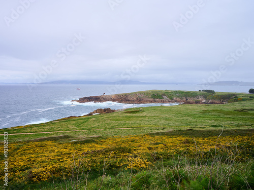 A Coruña on a cloudy day