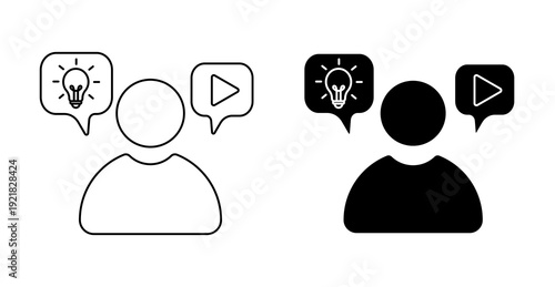 Content Creator Digital Media Production Icon