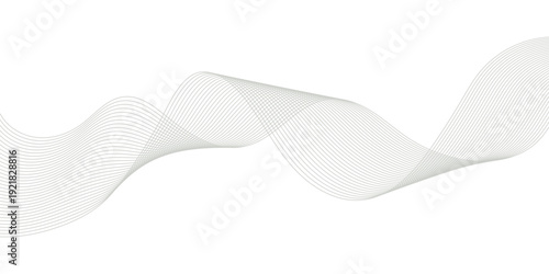 Smooth abstract white background featuring a futuristic 3d blue wave design with light grey curves and a soft textured pattern for a professional business technology wallpaper illustration
