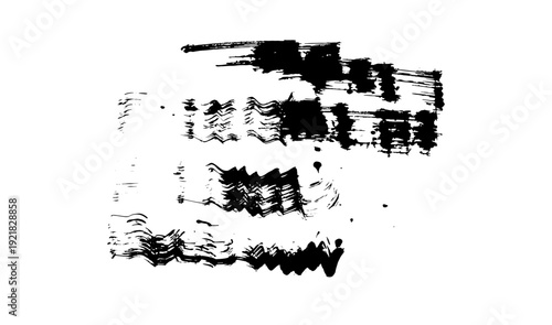 sea ​​brush strokes, paint brush, textured strokes, set strokes, Black Brush strokes isolated. Brush grunge background. Vector brush texture. Black ink, paint splatter. Eps 10