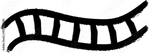 Ancient dna double helix structure illustration