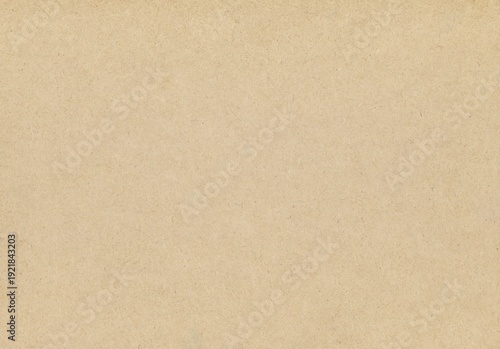 Craft Paper Textured Background Empty Blank Cardboard Texture Backdrop for Scrapbook, Neutral Beige Organic Material Horizontal Banner