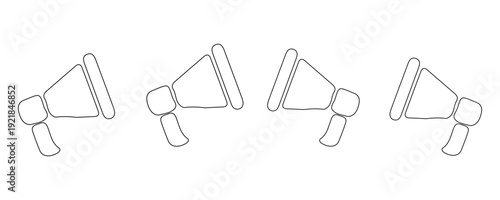 paper clip isolated on white background