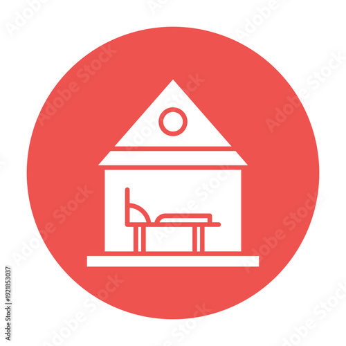 Accommodation Vector Icon