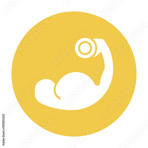 Bodyweight Workout Vector Icon