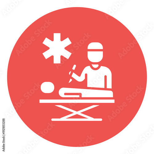 Emergency Surgery Vector Icon