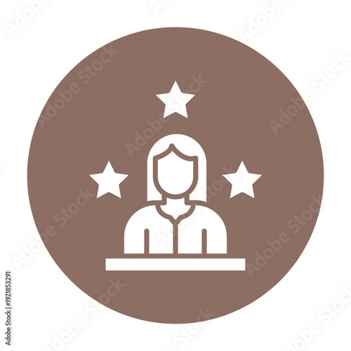 Role Model Vector Icon