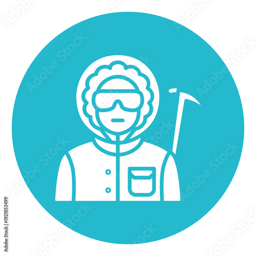 Arctic Explorer Vector Icon