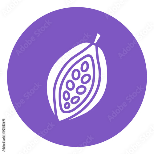 Cacao Vector Icon