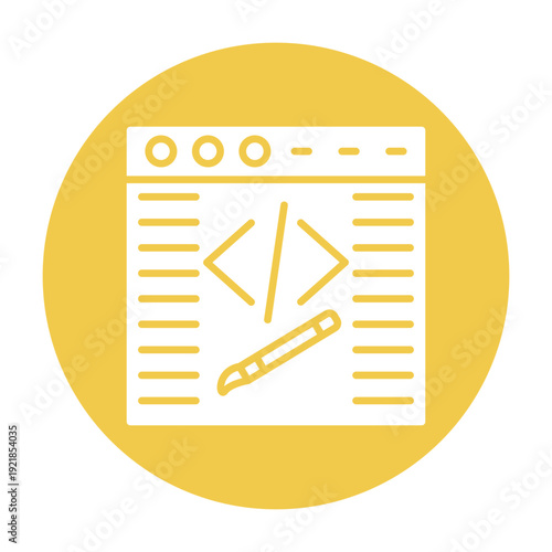 Clean Code Vector Icon