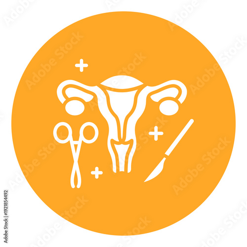 Gynecologic Surgery Vector Icon