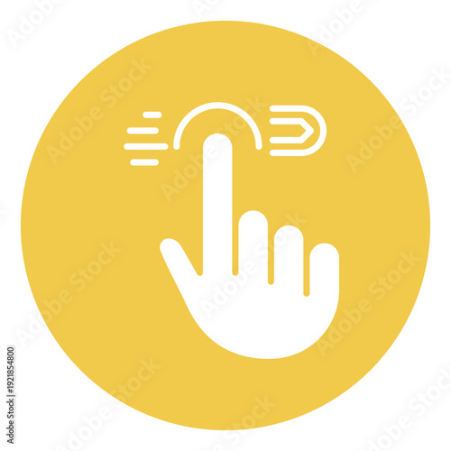 Swipe Right Vector Icon