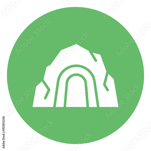 Cave Vector Icon