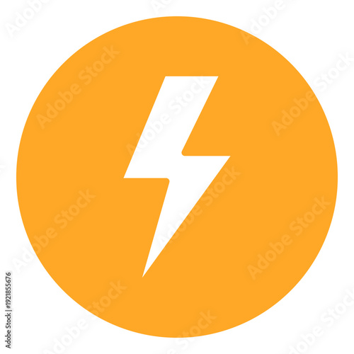Thunder Vector Icon