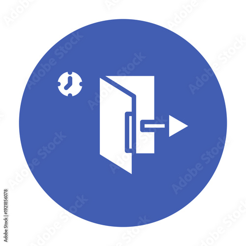 Late Check-out Vector Icon