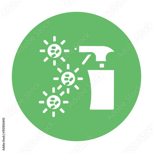 Disinfectant Spray Vector Icon