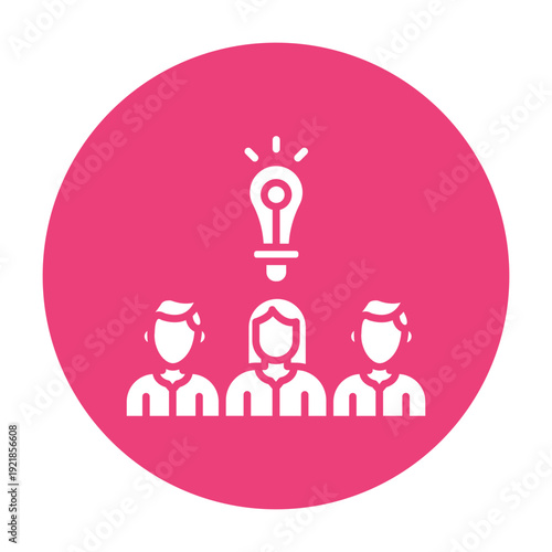 Creative Team Vector Icon